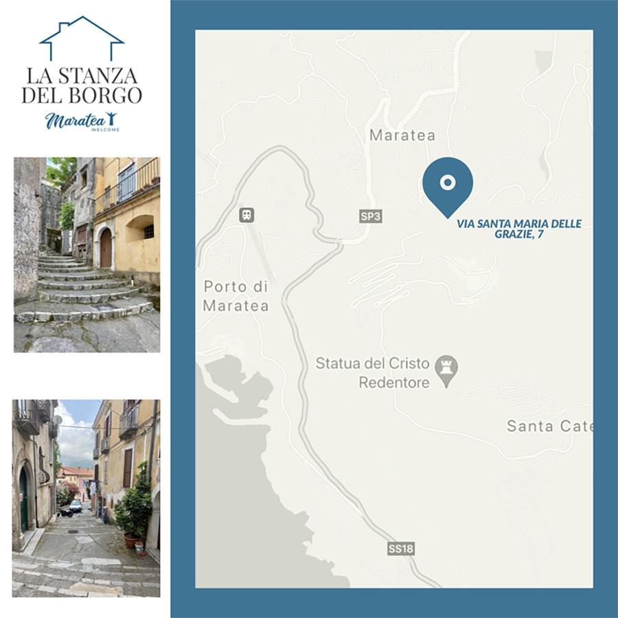 La Stanza Del Borgo Apartman Maratea Kültér fotó